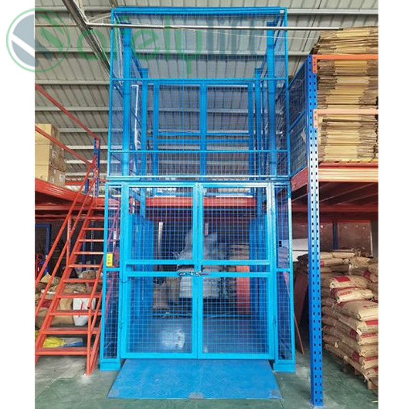 Freight Elevator Manufacturer - Hydraulic High Standard Vertical Cargo Lift Platform