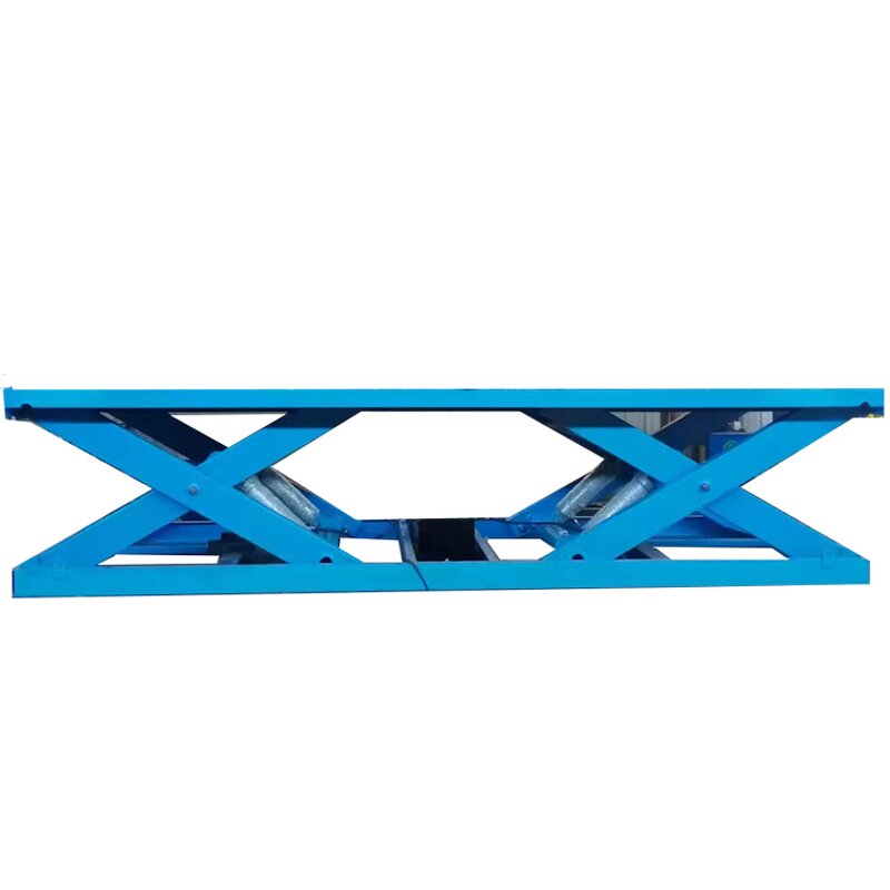 Scissor Lift Table Manufacturer - Fixed Hydraulic Manual Foot Pump Cargo Lifter
