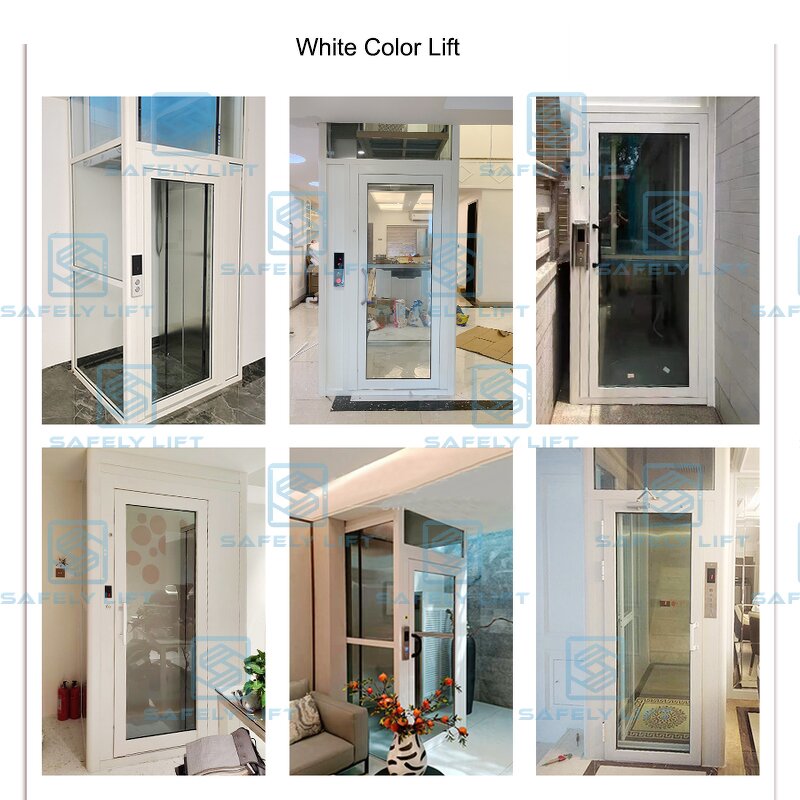 Home Elevator Manufacturer - 2-3 Floor Hydraulic Residential Safe Cheap House Lift