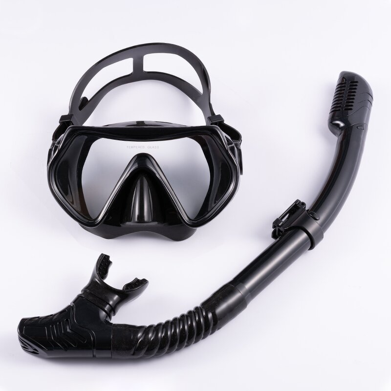 Diving Mask Manufacturer - Sinodiving Adult Freediving Spearfishing Goggles Dive Set