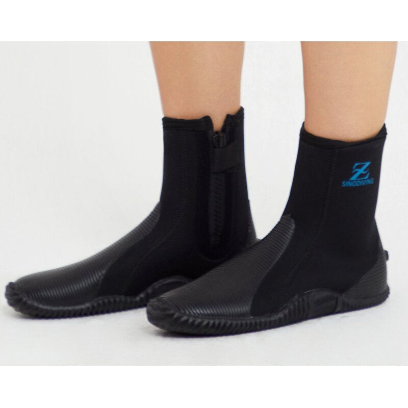 Diving Boots Manufacturer - Sinodiving 5mm Neoprene OEM ODM Reinforced Sole Spearfishing