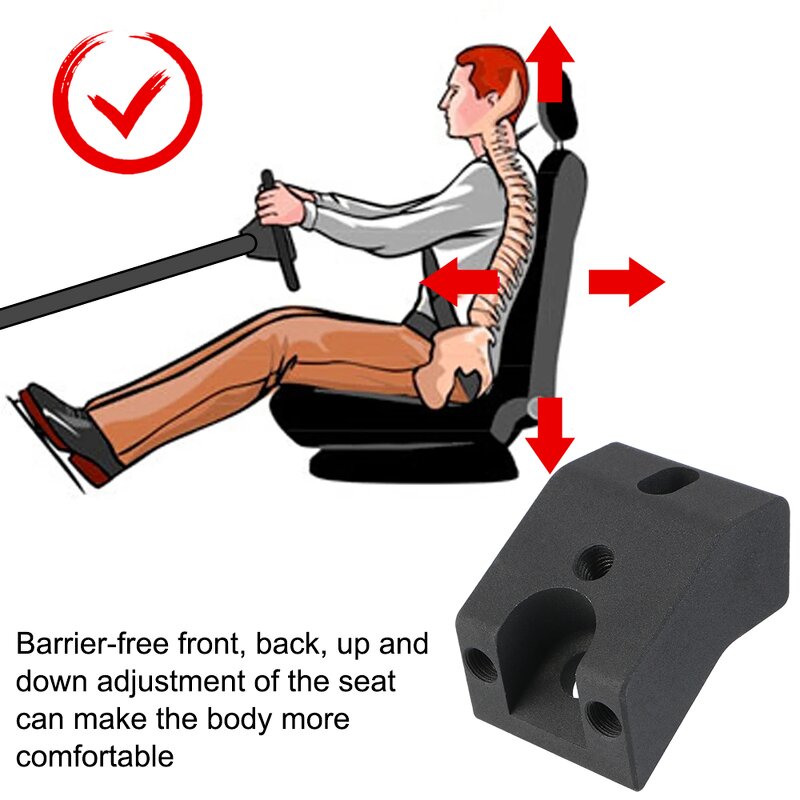 Car Accessory Manufacturer - Sinodiving Silver Front Seat Lift Spacers for Toyota Tacoma