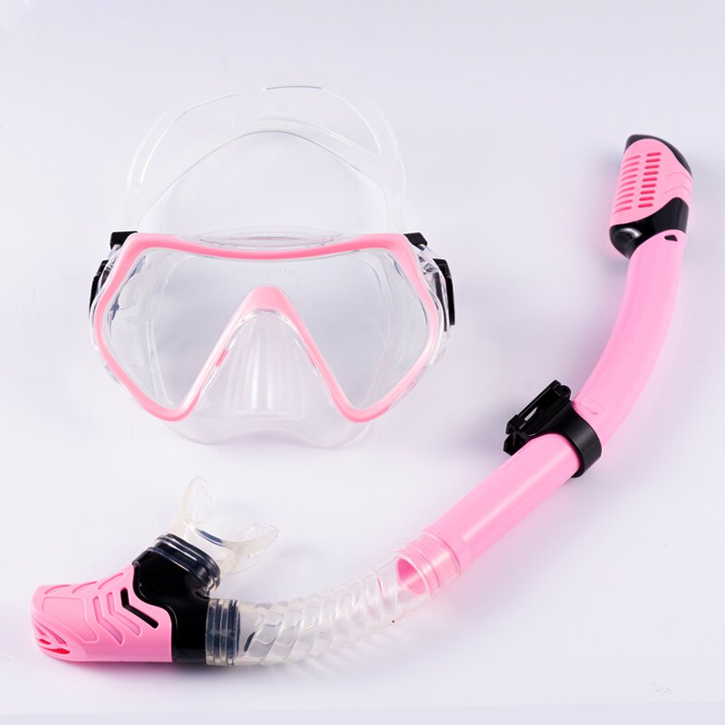 Diving Snorkel Set Manufacturer - Sinodiving Panoramic Anti Fog Anti Leak Tempered Glass