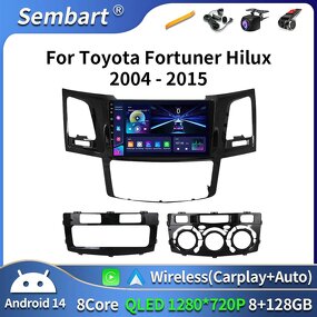 Car Radio Manufacturer - Sinodiving Android 16 for Toyota Fortuner Hilux 2005-2014