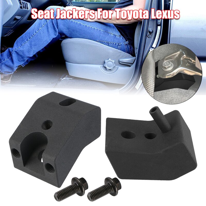 Car Accessory Manufacturer - Sinodiving Silver Front Seat Lift Spacers for Toyota Tacoma