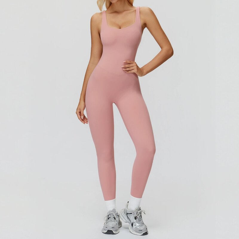 Yoga Bodysuit Manufacturer - Fitness Cross-style Seamless Tight-Fitting and Slimming