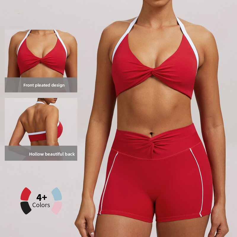 Sports Bra Manufacturer - Wireless High-Support with Neck Strap Nude Lightweight