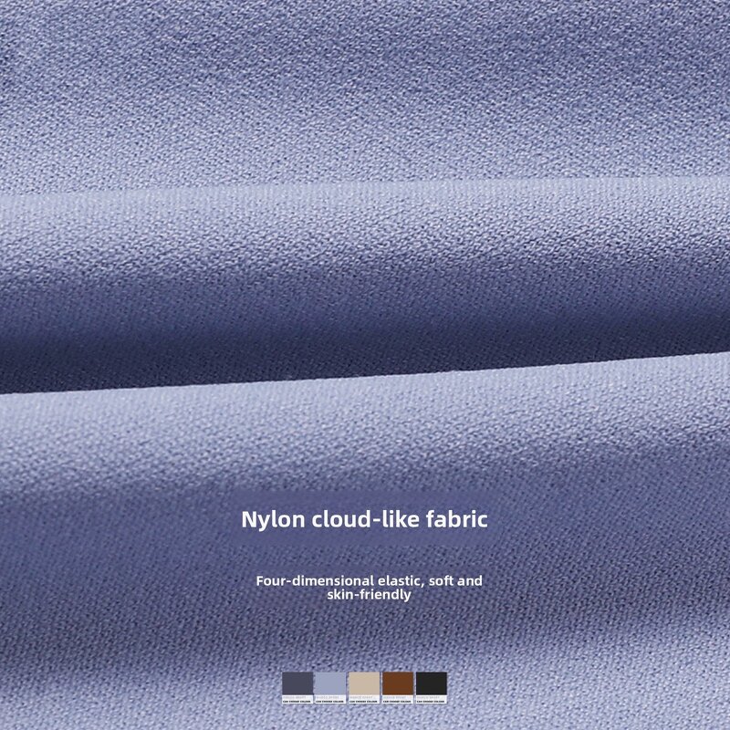 Sportswear Set Manufacturer - Strapless Vest & Foldable Waist Flared Pants Square Back