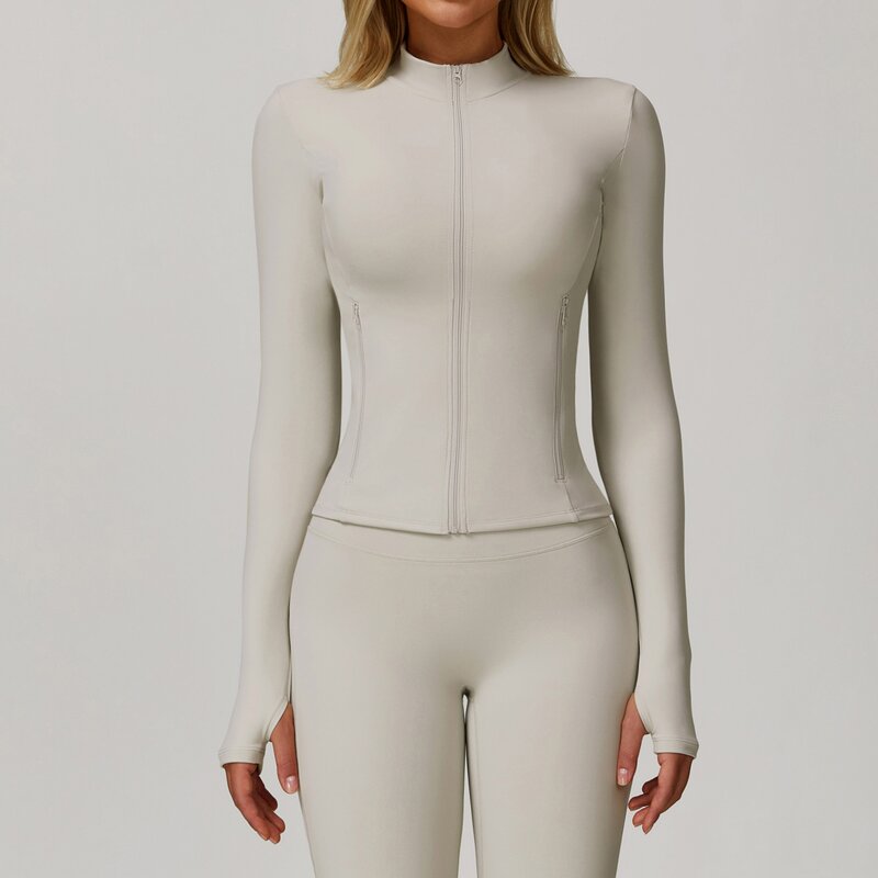 Sports Jacket Manufacturer - Zipper Long Sleeve Outdoor Leisure Quick Dry for Fall Winter