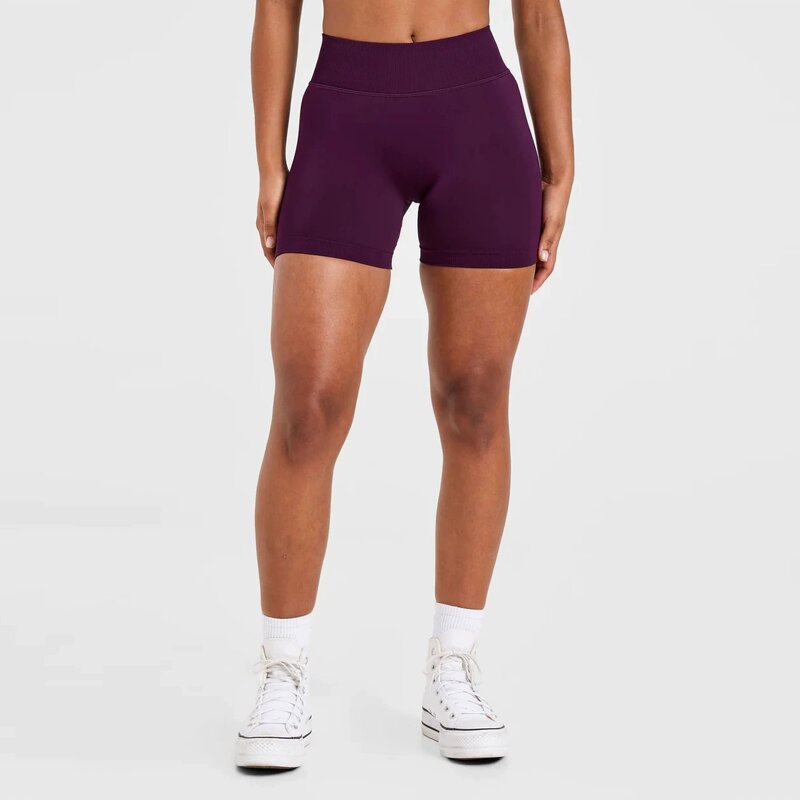 Yoga Shorts Manufacturer - Customize Color Stable Rebound Elastic Waist Seamless Hip Lifting