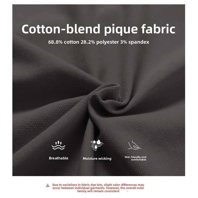 Sports Polo Manufacturer - Breathable Sweat-Wicking Small V-Neck for Golf Tennis Short Sleeve