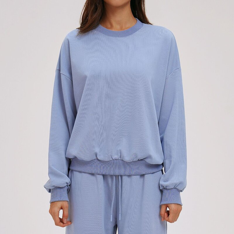 Sweatshirt Manufacturer - Women's Windproof Soft Plus-Size Loose Fit Oversized