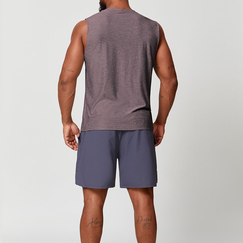 Muscle Shirt Manufacturer - Men's Sleeveless Quick-Dry Compression Vest for Bodybuilding