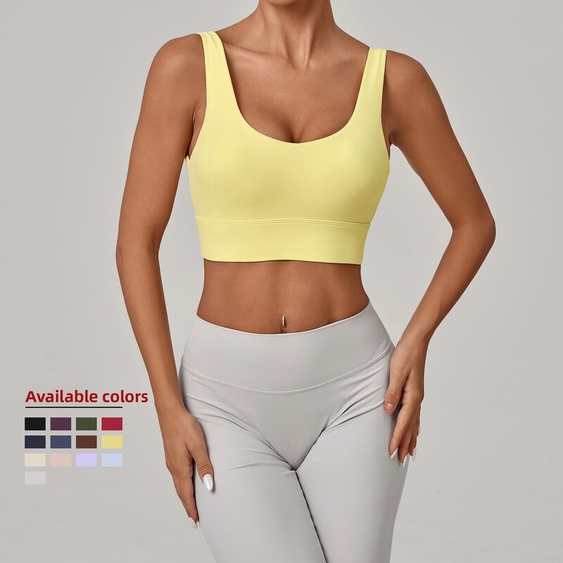 Yoga Crop Top Manufacturer - Women's Backless for Running 13-Color Low-Back Design