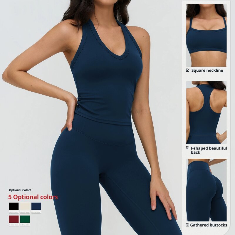 Yoga Set Manufacturer - Wholesale Seamless Crisscross Back Cloud-like Feel