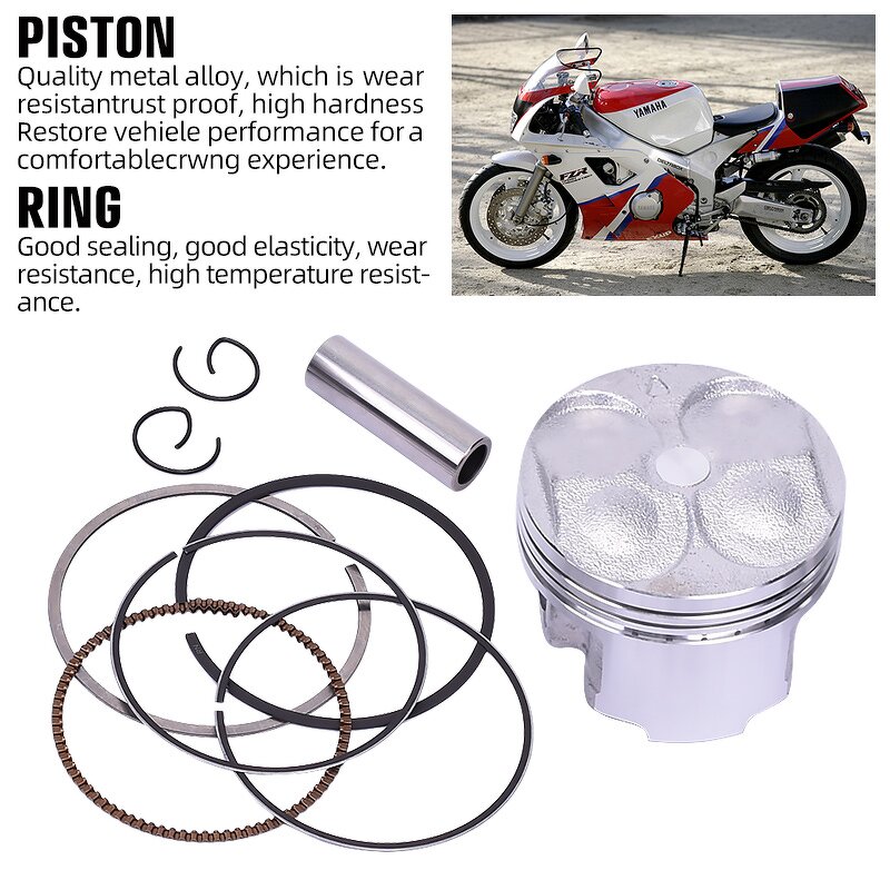 Motorcycle Piston Manufacturer - 400CC FZ400 1997-1999 +25/+50 DIA56.25-56.5mm