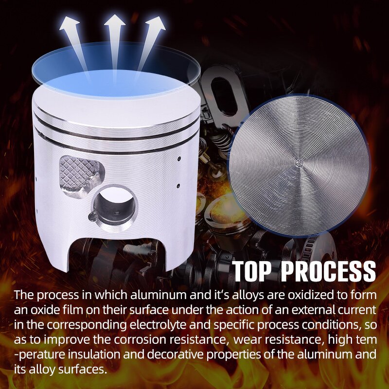 Motorcycle Piston Manufacturer - 200CC KDX200 for KAWASAKI KDX High Precise Piston