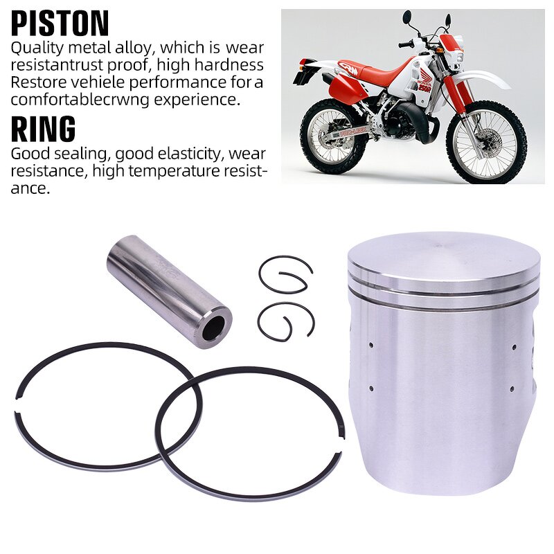 Motorcycle Piston Manufacturer - 250CC 66mm Pin19MM for Honda CRM250 Off Road