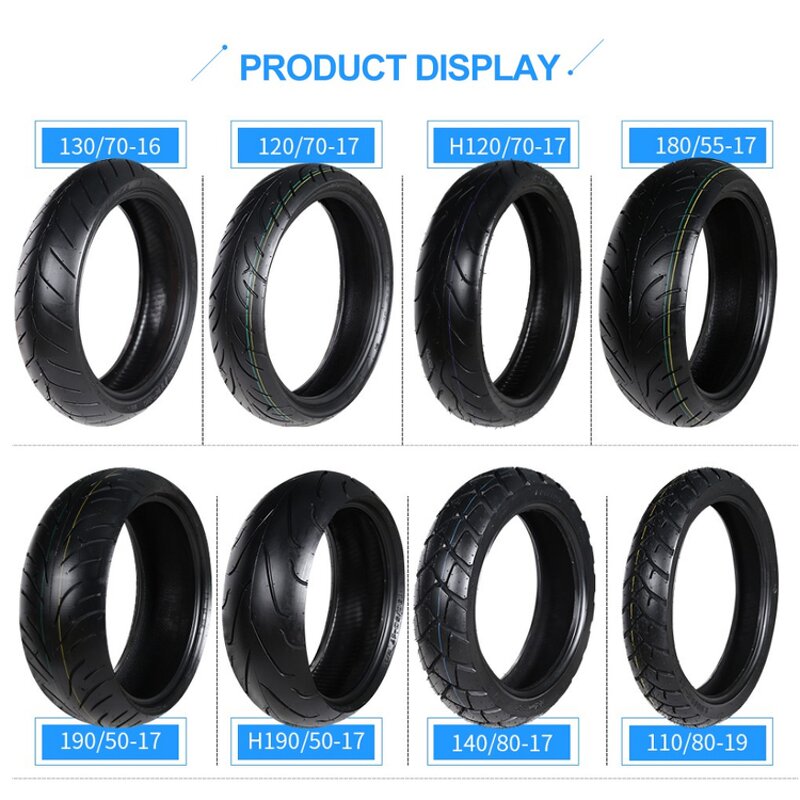 Motorcycle Tire Manufacturer - Wholesale 130/70-12 Natural Rubber Tubeless Vacuum Tyre