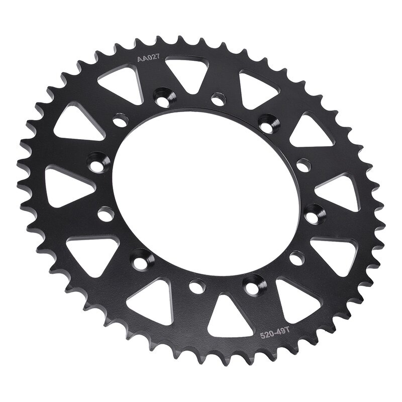 Motorcycle Rear Sprocket Manufacturer - 520-49T Carburized for Yamaha YZ125 YZ250