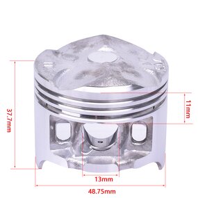 Motorcycle Piston Manufacturer - 250CC DIA48.5mm Custom for Honda CBR250 MC22