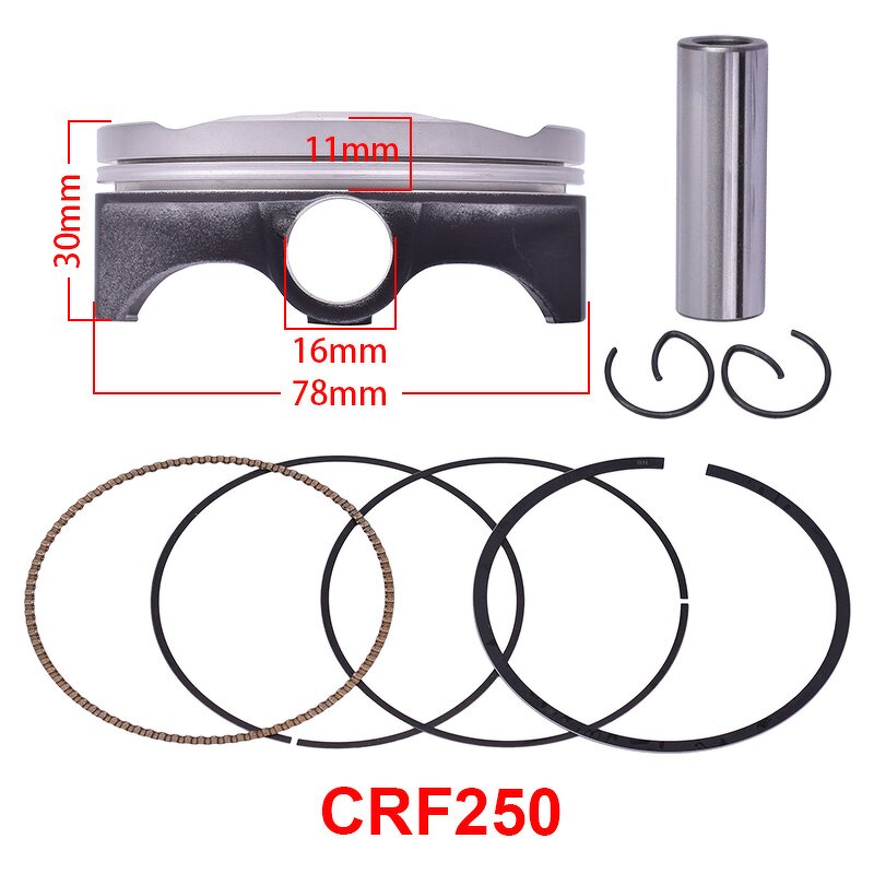 Motorcycle Piston Manufacturer - 250/400CC Multiple Sizes for Honda CRF250 CB400