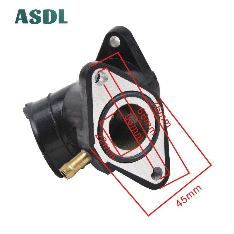 Air Intake Manifold Manufacturer - 125/250CC for Yamaha XV250 Carburetor Adapter
