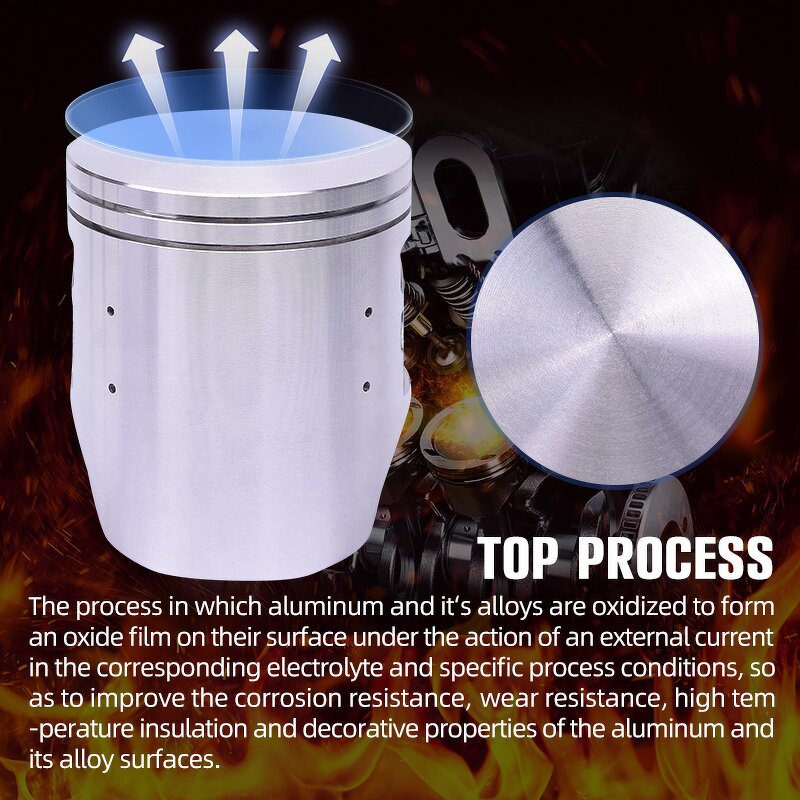 Motorcycle Piston Manufacturer - 250CC 66mm Pin19MM for Honda CRM250 Off Road