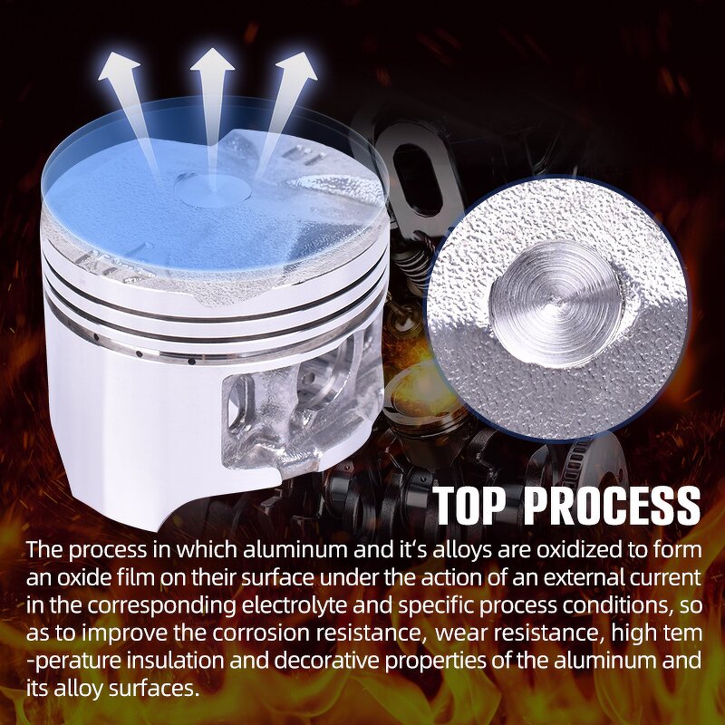 Motorcycle Piston Manufacturer - 250CC CBR250 MC14/17 Pin13mm Multiple Sizes