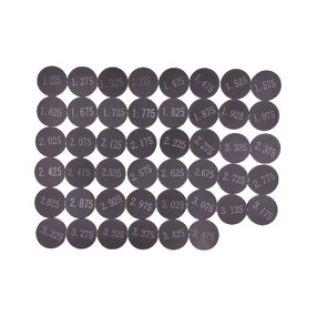 Valve Shim Gasket Manufacturer - 9.48mm Adjustable for Suzuki LT-R450 LT-Z400