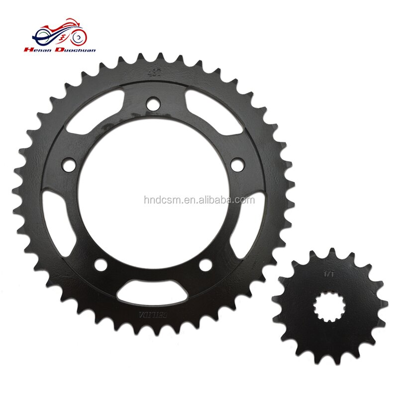 Motorcycle Sprocket Kit Manufacturer - 600CC 520 43T/17T for Suzuki GSX600
