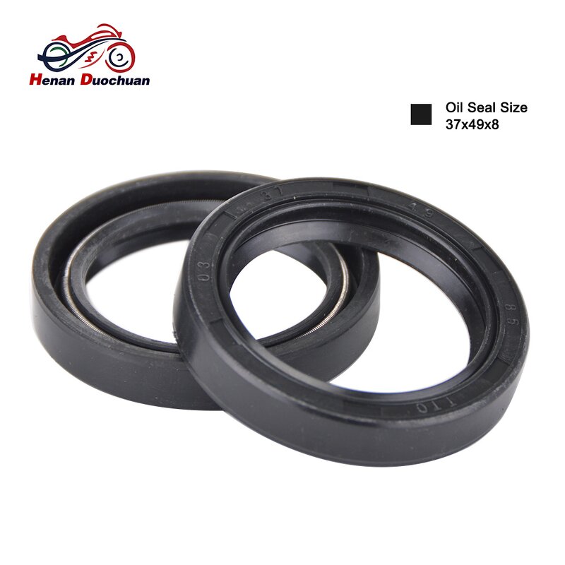 Motorcycle Oil Seal Manufacturer - Wholesale 37*49*8 Front Shock Oil Seals + Dust