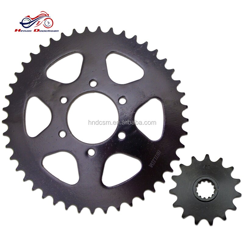 Motorcycle Sprocket Kit Manufacturer - 420-120L New Design Chain Sprocket Set Parts