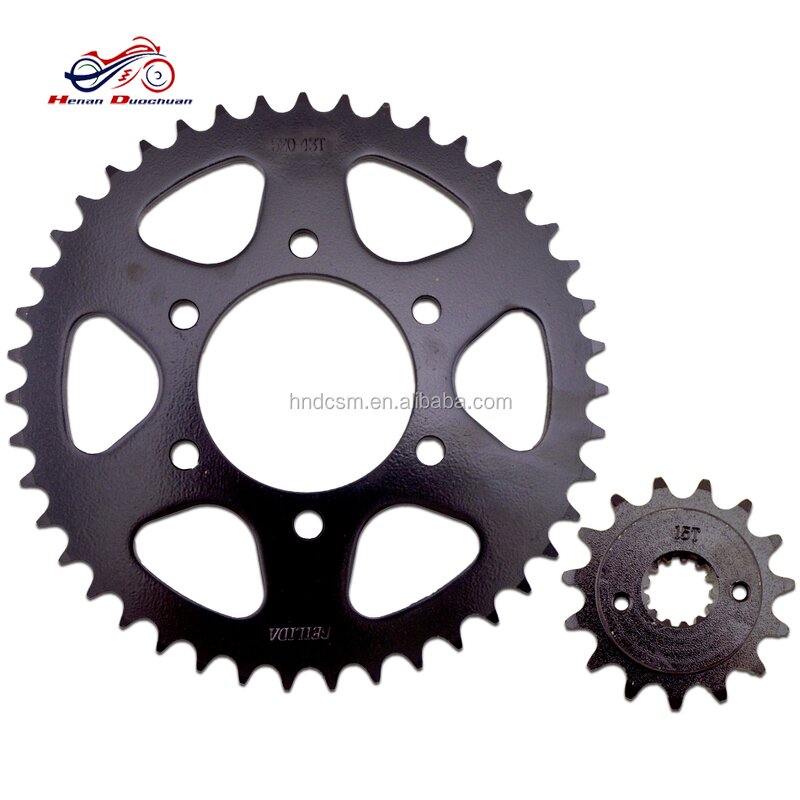 Motorcycle Sprocket Kit Manufacturer - 520 Gold O-ring 43/15T for Kawasaki ZX-6R/ZX636