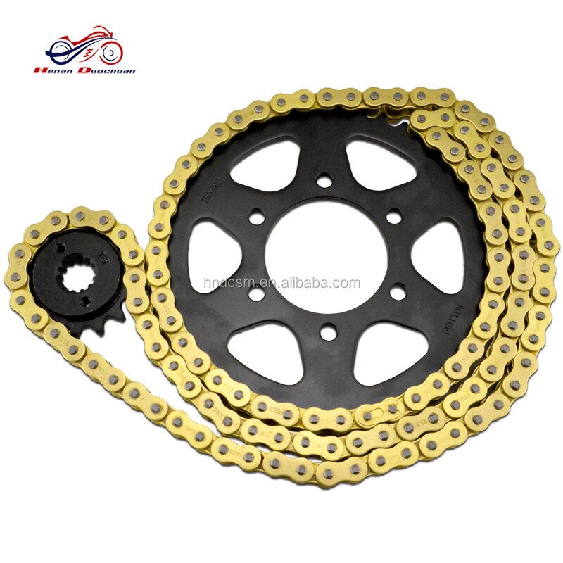 Motorcycle Sprocket Kit Manufacturer - 520 Gold O-ring 43/15T for Kawasaki ZX-6R/ZX636