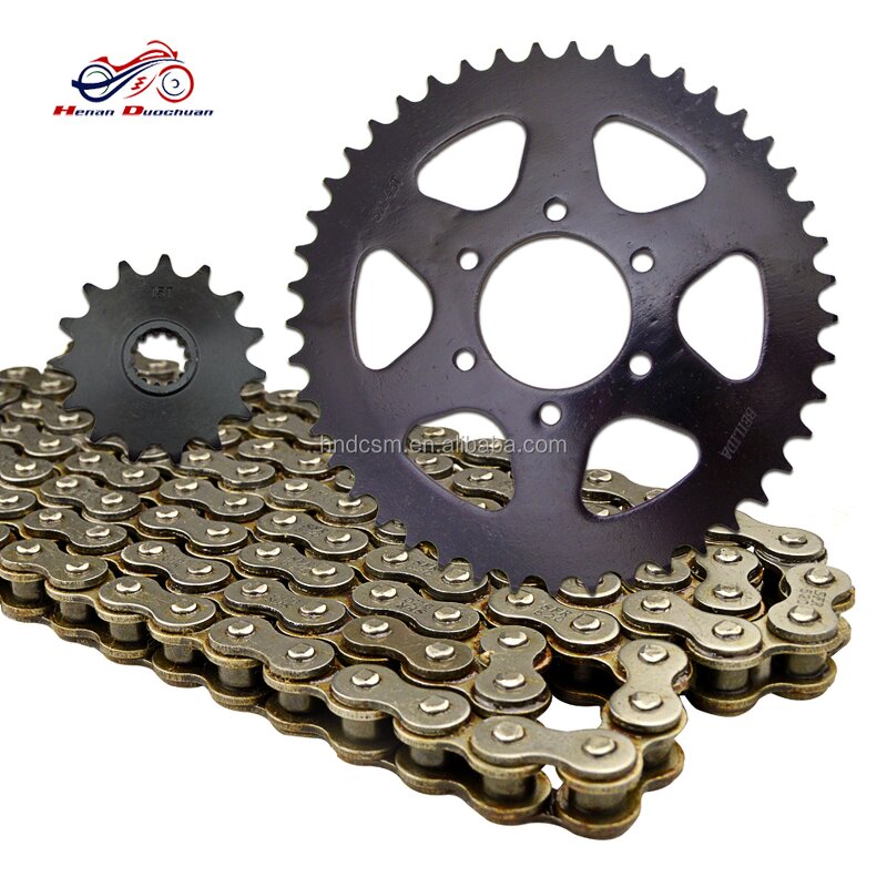 Motorcycle Sprocket Kit Manufacturer - 420-120L New Design Chain Sprocket Set Parts