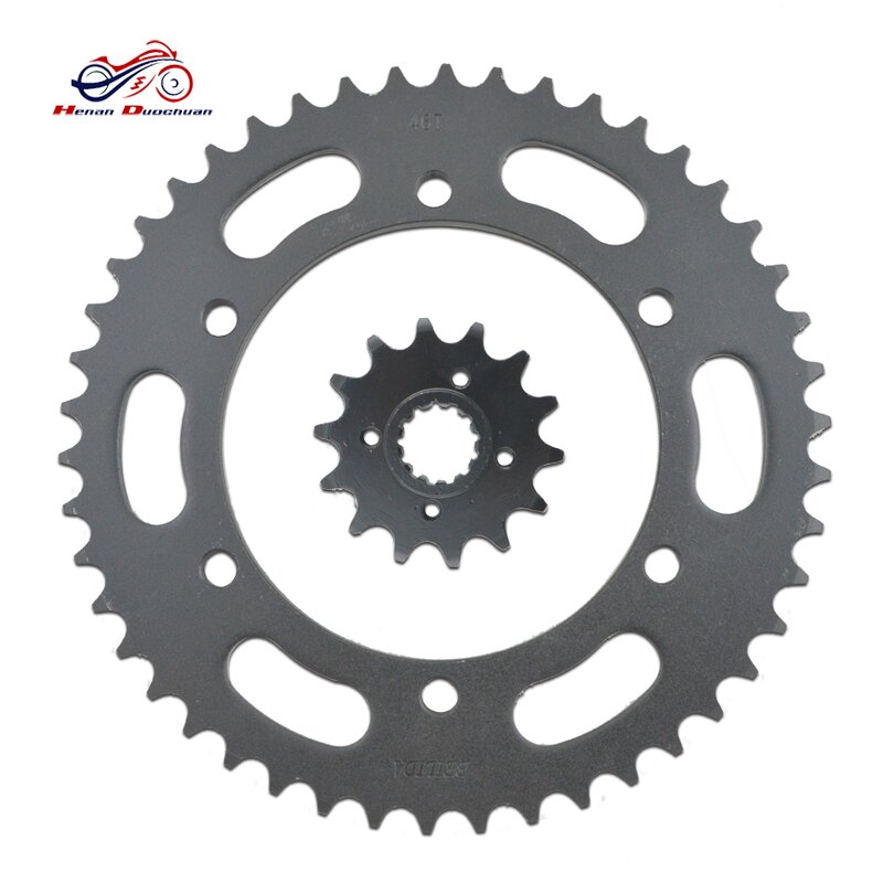 Motorcycle Sprocket Kit Manufacturer - 250CC ZXR250 45# Steel for Kawasaki ZXR250
