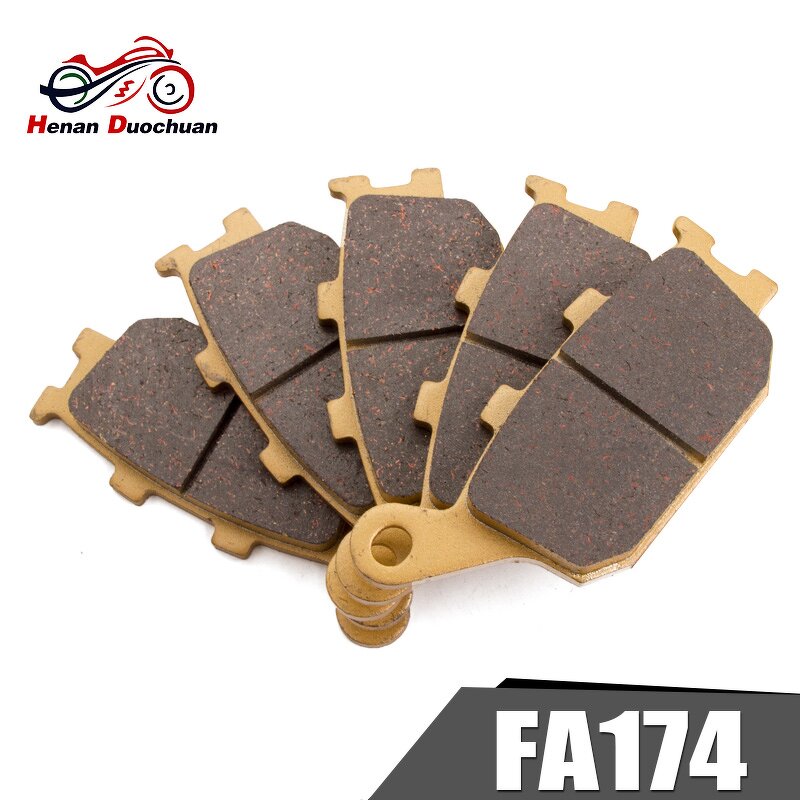 Motorcycle Brake Pad Manufacturer - Rear Ceramic for Honda CB500 CB1000 CBR600 ATV