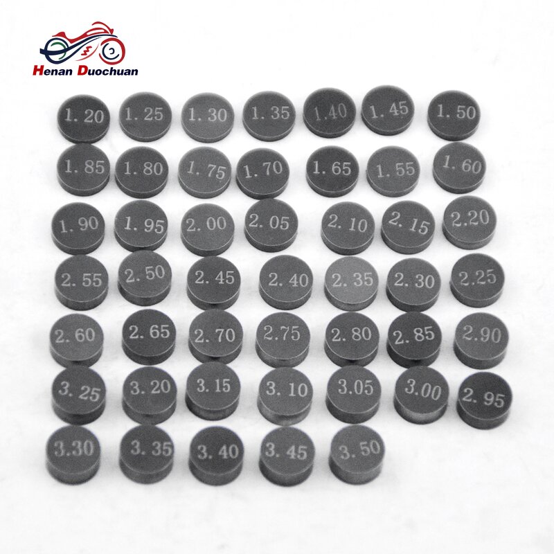 Valve Shim Gasket Kit Manufacturer - 47pcs 7.48mm for Honda Suzuki Yamaha Kawasaki