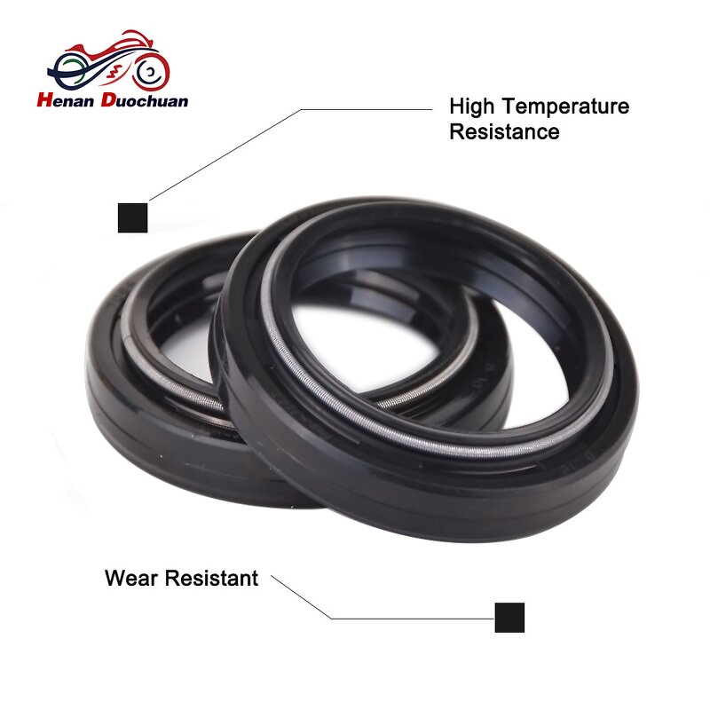 Motorcycle Oil Seal Manufacturer - 400CC 37x49x8 Front Shock for Honda VFR400 NC21