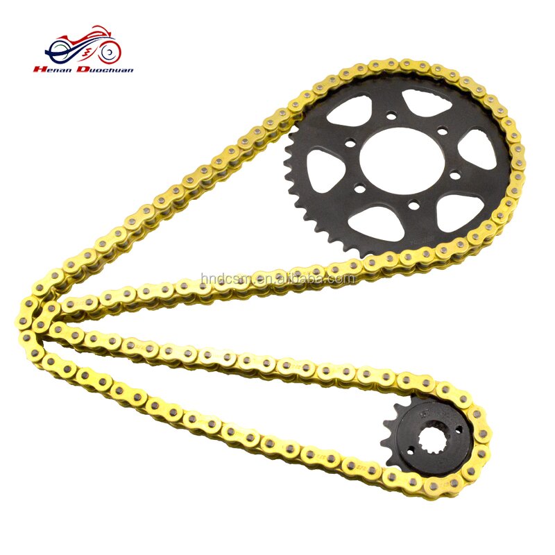 Motorcycle Sprocket Kit Manufacturer - 520 Gold O-ring 43/15T for Kawasaki ZX-6R/ZX636