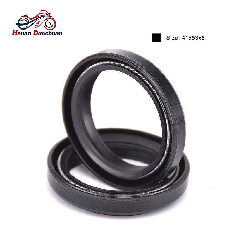 Motorcycle Oil Seal Manufacturer - Wholesale 41x53x8 Fork Oil Seals + Dust Cover