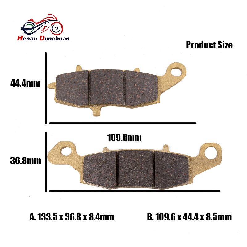 Motorcycle Brake Pad Manufacturer - FA231 Disc for Suzuki Kawasaki CF MOTO H P POWER