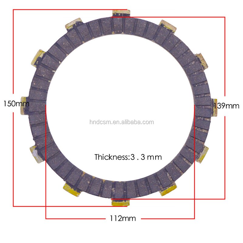 Motorcycle Clutch Plate Manufacturer - CB400 Bakelite Clutch Piece for Honda