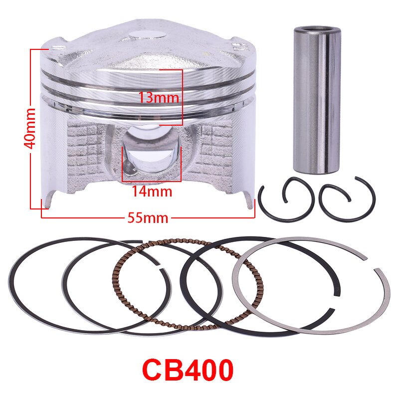 Motorcycle Piston Manufacturer - 250/400CC Multiple Sizes for Honda CRF250 CB400