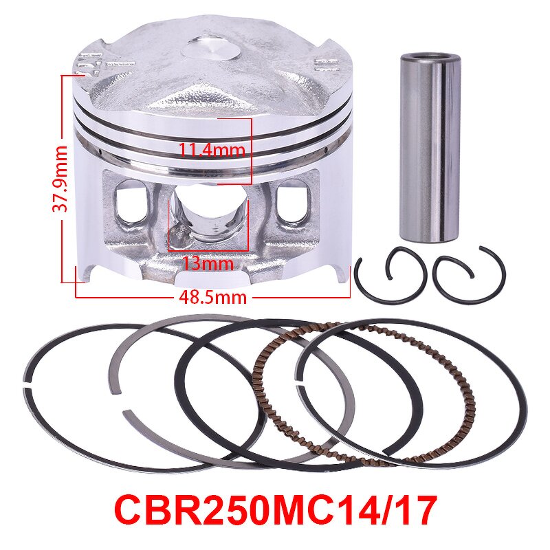 Motorcycle Piston Manufacturer - 250/400CC Multiple Sizes for Honda CRF250 CB400