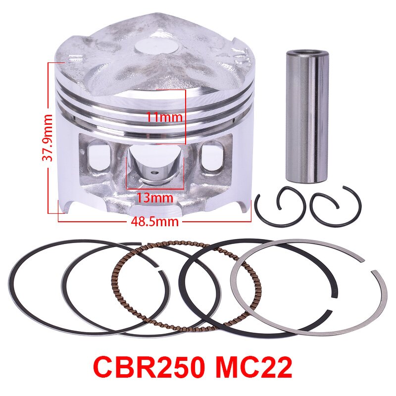 Motorcycle Piston Manufacturer - 250/400CC Multiple Sizes for Honda CRF250 CB400
