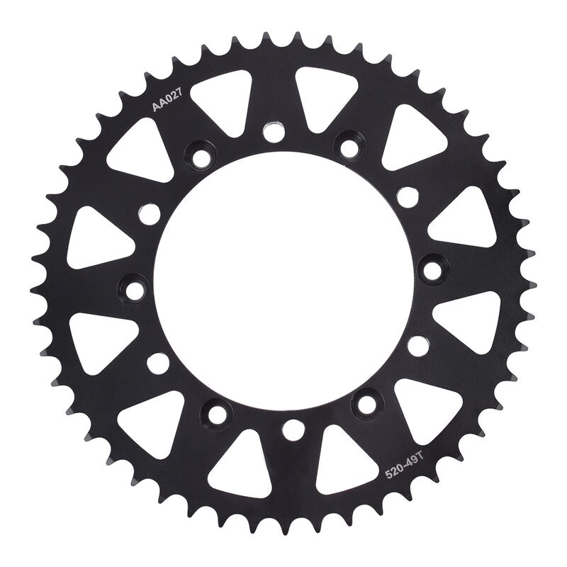 Motorcycle Rear Sprocket Manufacturer - 520-49T Carburized for Yamaha YZ125 YZ250