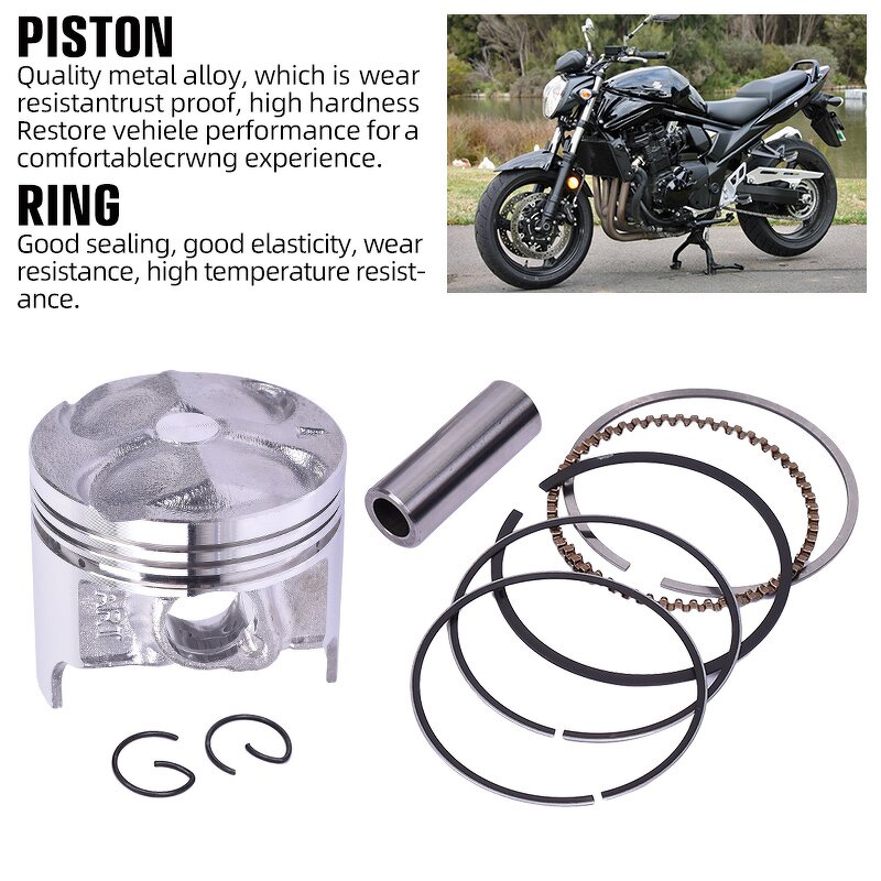 Motorcycle Piston Manufacturer - 250CC DIA49mm Pin14mm for Suzuki GSX250 GJ72A-74A