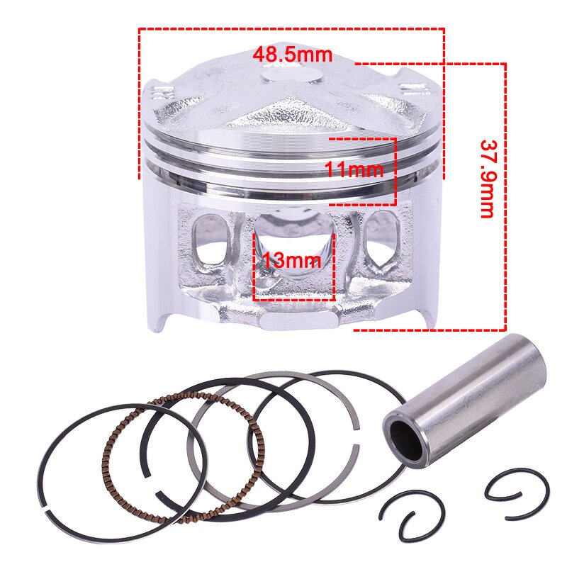 Motorcycle Piston Manufacturer - 250CC CBR250 KY1 High Quality Piston Assembly